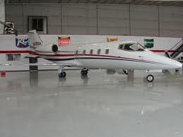 Lear Jet sits in Panama Hangar after confiscation from two Houston Pilots