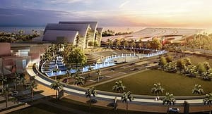 Panama's new convention center will feature over 570 thoudand square feet of meeting space.