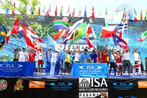 The 2013 Reef ISA World Surfing Games officially opened Saturday, May 4, 2013 in Santa Catalina, Panama