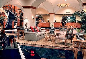 The Luxurious Panama Marriott Hotel Lobby