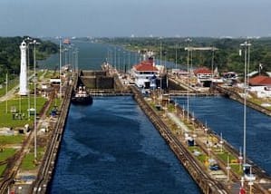 The locks of the Panama Canal are filling up faster than the tolls