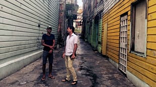 Ricky James and KC Hardin in Panama