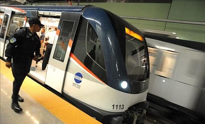 The Spanish companies involved in construction of the Panama City metro, to be inaugurated Saturday evening, said the project was delivered in "world record" time and within the budget constraints. 